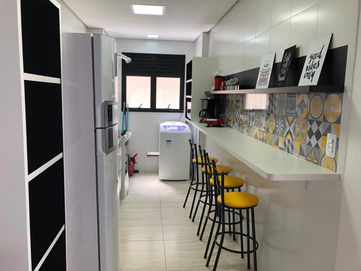 Apto Aconchegante, Bem Localizado, Churrasqueira Na Varanda, Servico De Limpeza Diaria, Servico De Praia - Pitangueiras - 과루자 외부 사진