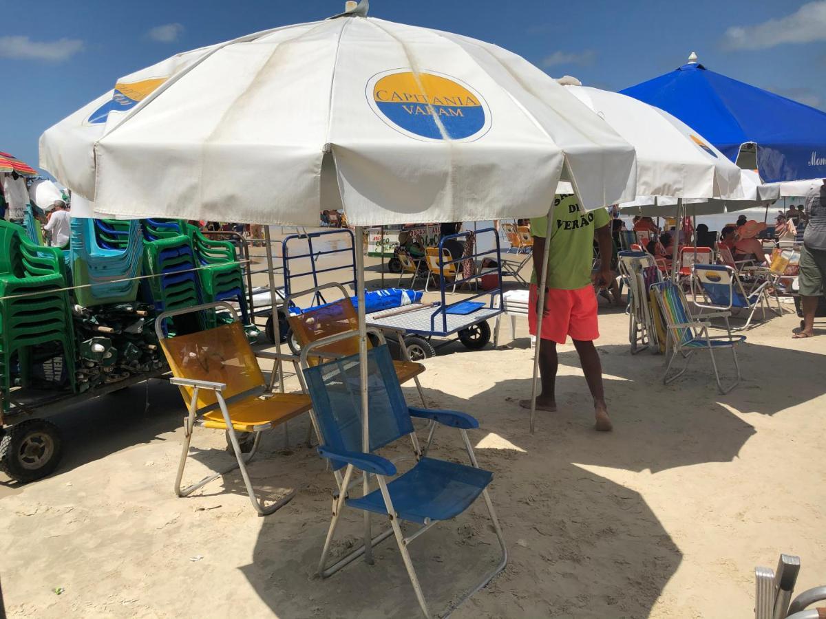 Apto Aconchegante, Bem Localizado, Churrasqueira Na Varanda, Servico De Limpeza Diaria, Servico De Praia - Pitangueiras - 과루자 외부 사진